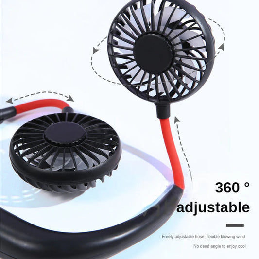 Rechargeable Potable Neck Fan