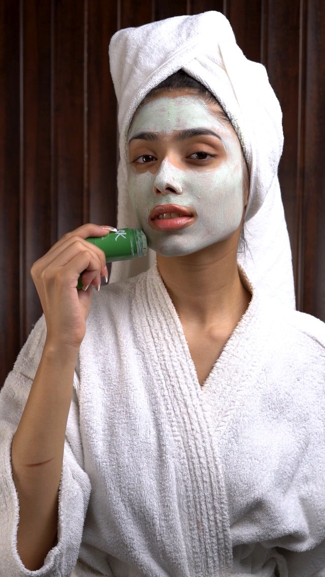 Green Tea Stick Mask for Deep Cleansing and Pore Care | Hydrating Face Masks for Acne and Blackheads