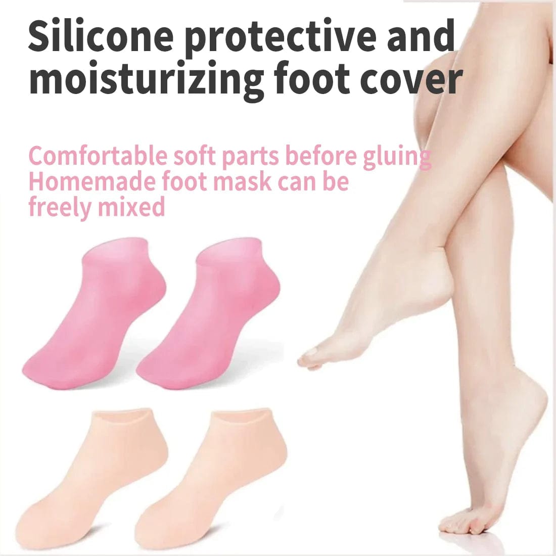 High Quality Silicone Foot Care Socks β Anti-Cracking Moisturizing Gel Socks