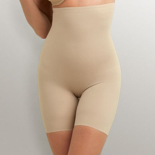 Seamless High-Waist Body Shaper for Tummy & Hip Control