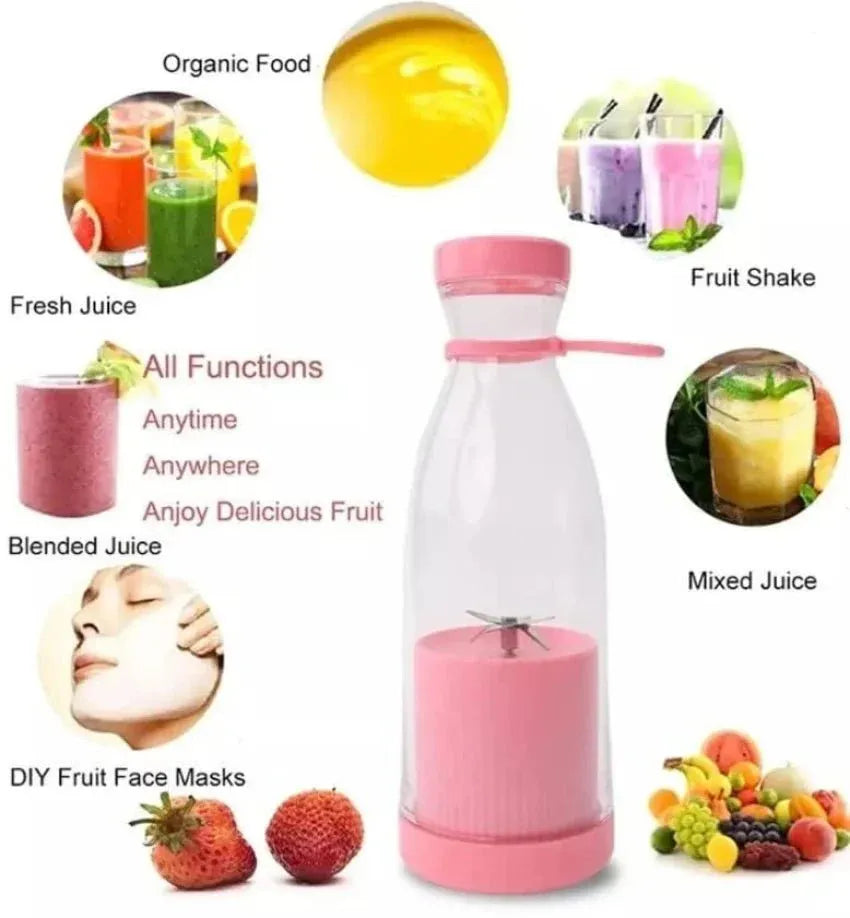 Mini Fast Portable Juicer Blender USB Rechargeable