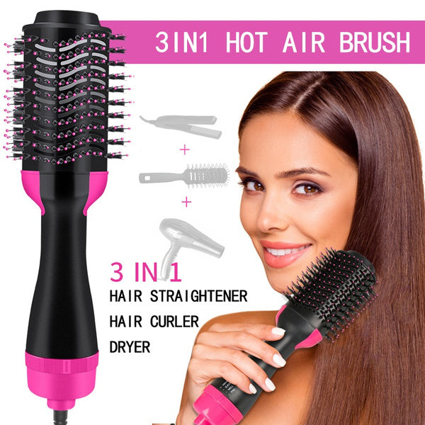 3 In 1 One Step Hot Air Brush (dryer + Styler) - Link Lift Shop