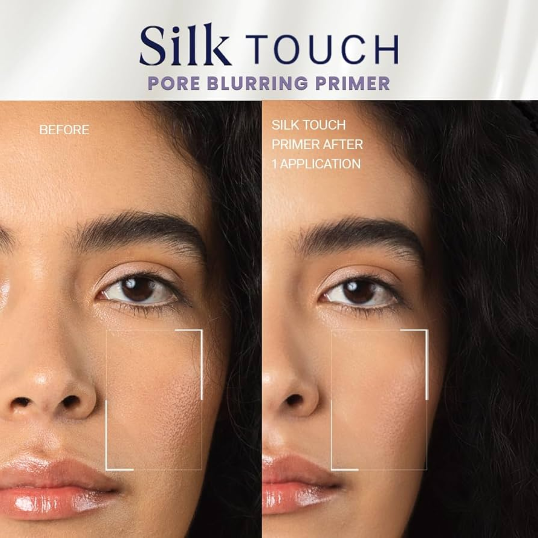 Flicka Silk Touch Face Moisturizer & Primer | Hydrating, Lightweight, Pore-Minimizing - Link Lift Shop