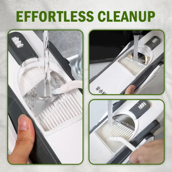 5 In 1 Mandoline Vegetable Cutter | Adjustable Multi-function Cutter - Chic Flicks Store