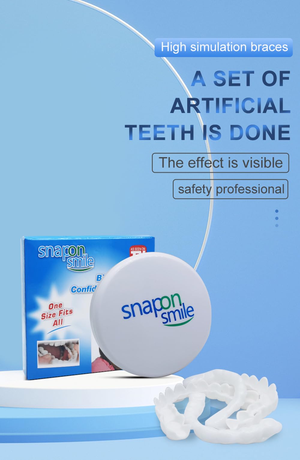 Snap On Smile Braces Teeth Kit