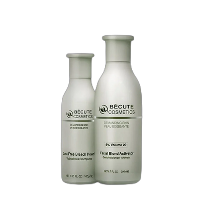 Becute Cosmetics Skin Polish Bleach Powder & Activator