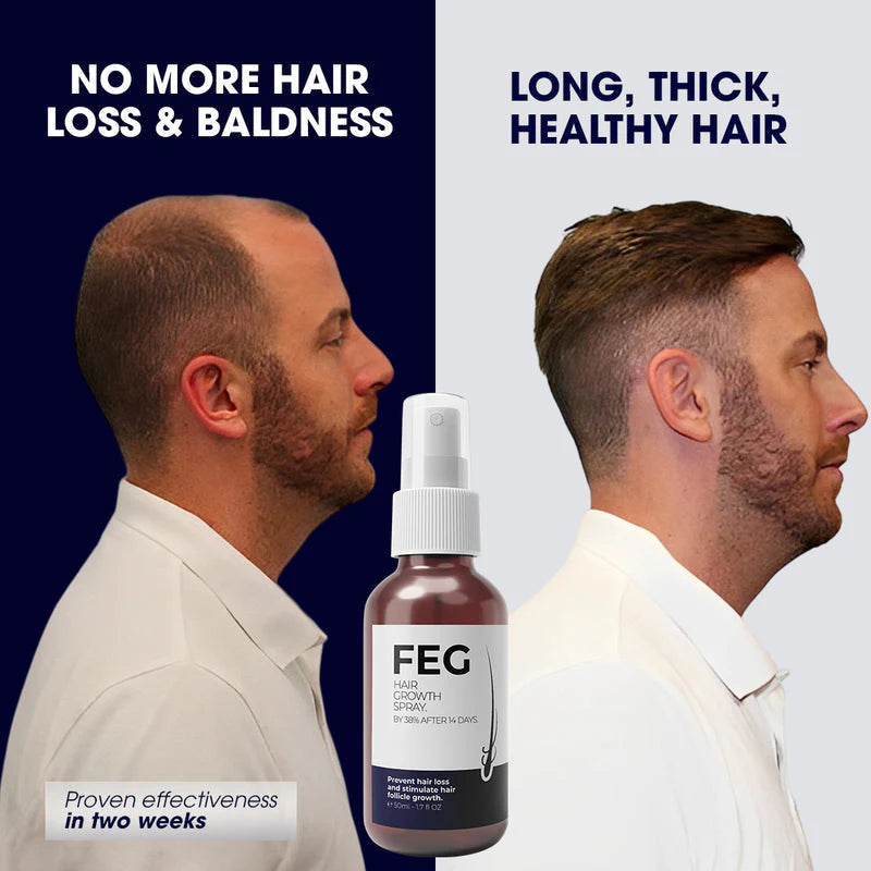 FEG Plus Beard & Hair Growth Serum Spray | 60 ML