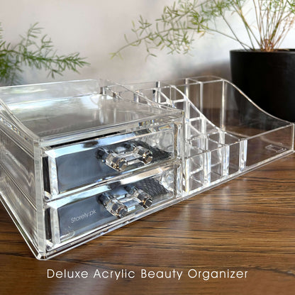 Acrylic Cosmetic Organizer With Drawer