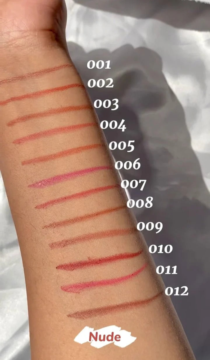 KATHLEEN Pack of 12pcs Long Lasting Eyeliner & lipliner Pencil - Link Lift Shop