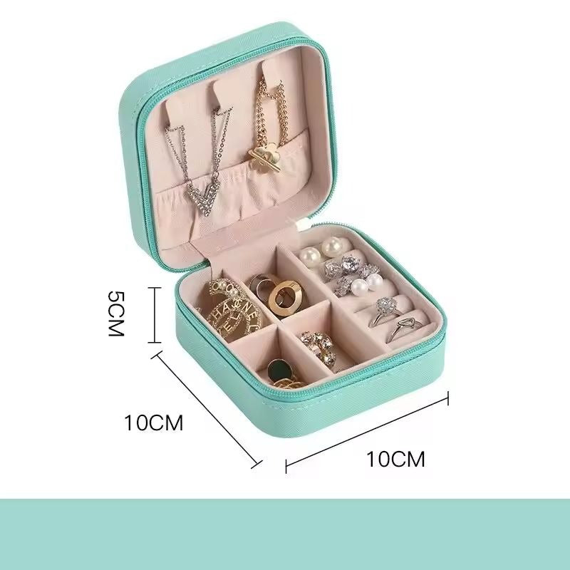 Travel Friendly Jewellery Box, PU Leather Jewellery Box