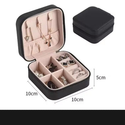 Travel Friendly Jewellery Box, PU Leather Jewellery Box