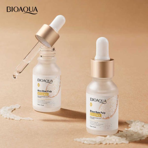Bioaqua Rice Serum Natural Moisturizing Anti Aging Skin Care Face (15ml) - Link Lift Shop