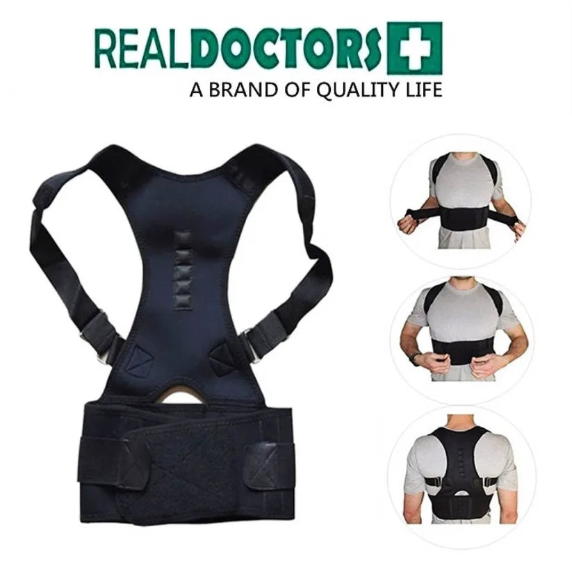 Shoulder & Back Posture Correction Belt || 2 in 1