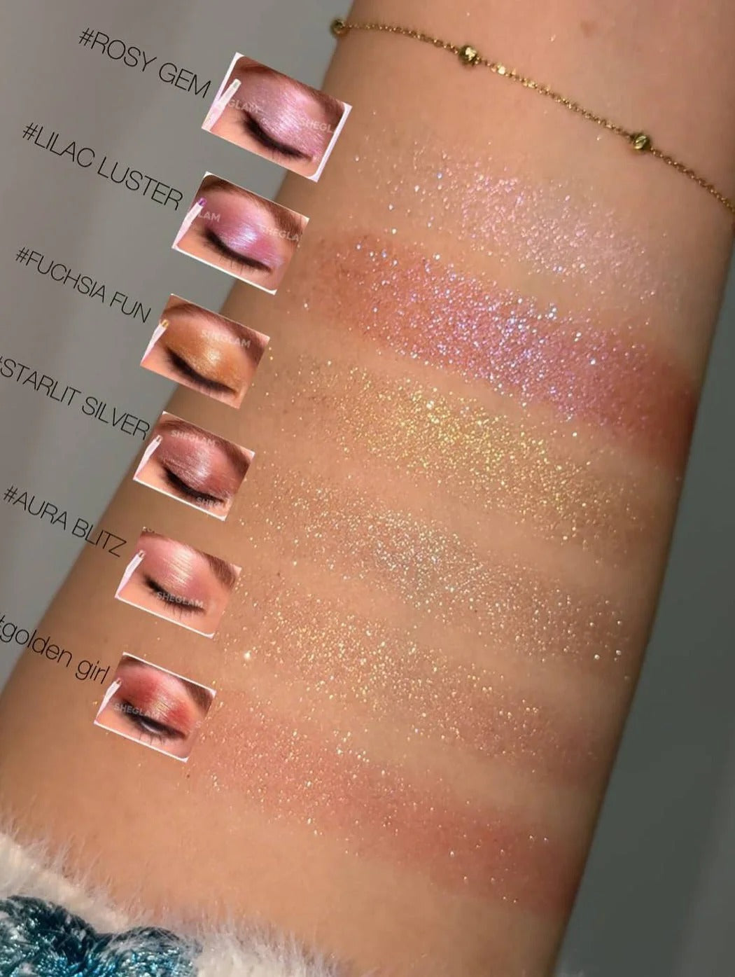 Hudamoji Glitter Jelly Eyeshadow