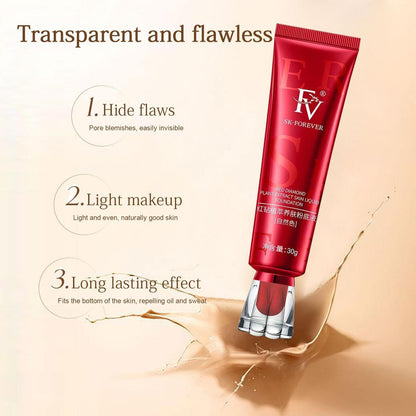 FV Full-Coverage Liquid Foundation – Waterproof, Long-Lasting Matte Finish with Concealer