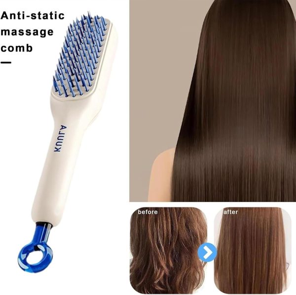 4-in-1 Self-Cleaning Hair Brush Comb – Hot Selling 🔥 | Imported from Australia