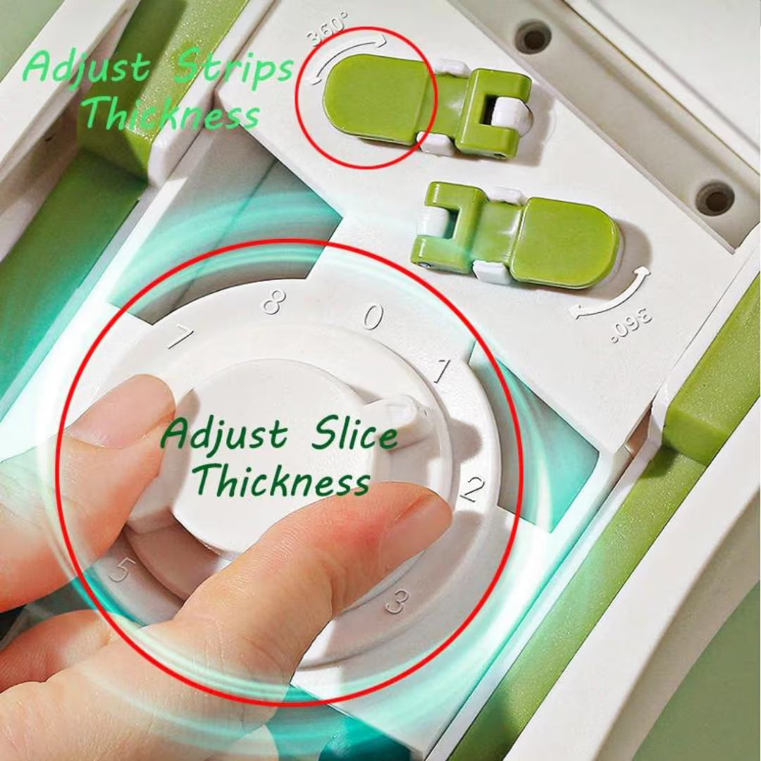 5 in-1 Multi-functional Manual Mandoline Vegetable Slicer Cutter Food & Chopper - Link Lift Shop