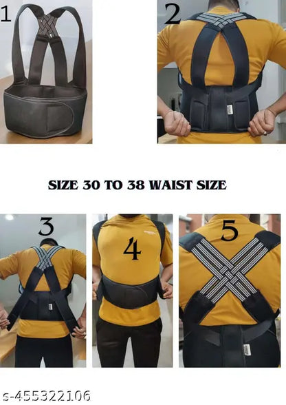 Shoulder & Back Posture Correction Belt || 2 in 1